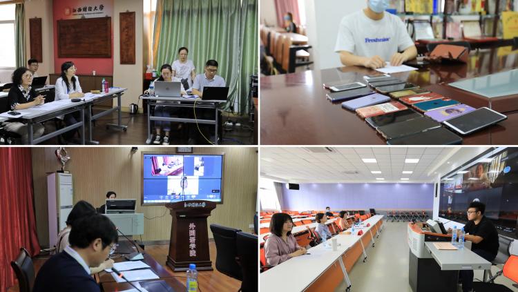 盧福財巡視碩士研究生招生復(fù)試現(xiàn)場，強(qiáng)調(diào)網(wǎng)絡(luò)技術(shù)支撐與咨詢服務(wù)保障工作